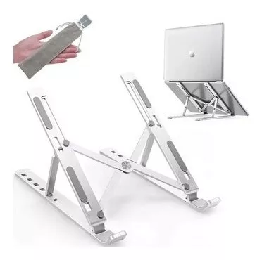 Base Para Pc Laptop Soporte Aluminio