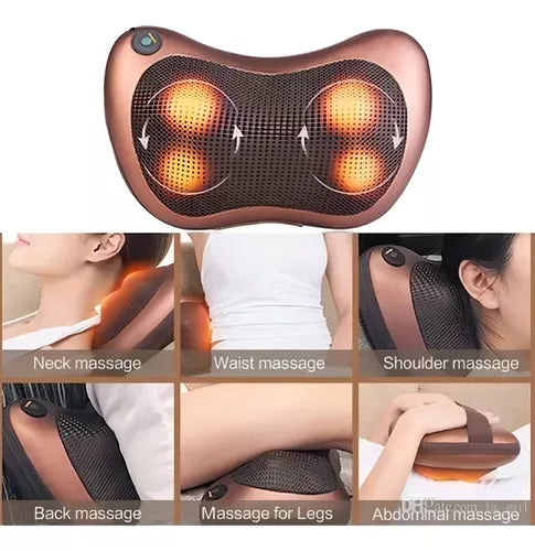 MASAJEADOR ALMOHADA CUELLO ESPALDA ETC