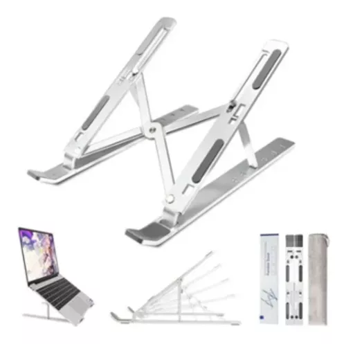 Base Para Pc Laptop Soporte Aluminio